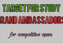 Brand Ambassador (Planning / Campaign & Organization) important 2021-22 ब्रांड एंबेसडर(योजना /अभियान एवं संस्थाओ ) Brand Ambassador (Planning / Campaign & Organization)