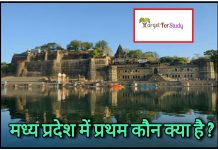 Madhya Pradesh me Pratham Kaun hai important one liner Madhya Pradesh me Pratham Kaun hai मध्य प्रदेश में प्रथम